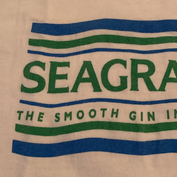 Vintage Seagrams Gin Shirt Size Large - Picture 4 of 4